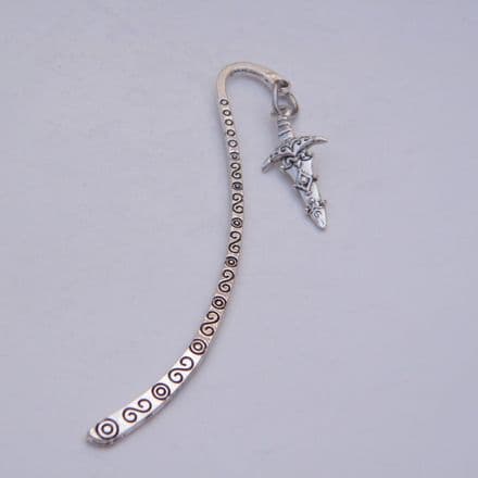 Athame Dagger Bookmark - Charm Style