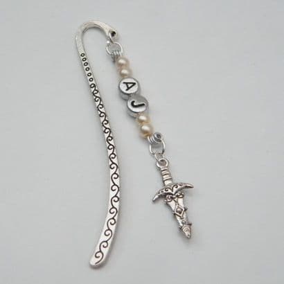 Athame Dagger Personalised Bookmark