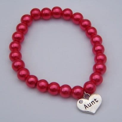 Aunt Bracelet - Charm Beaded Style