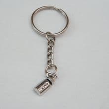 Baby Bottle Keyrings