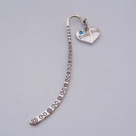 Baby Boy Bookmark - Charm Style