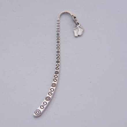Baby Feet Bookmark - Charm Style