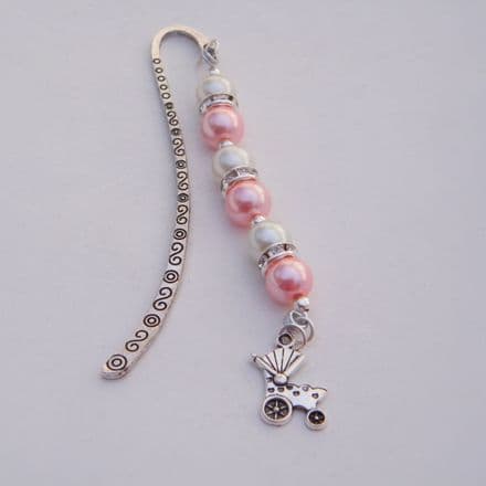 Baby Pram Bookmark - Elegance Style