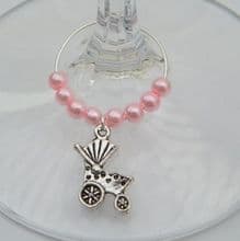 Baby Themed Wine Glass Charms