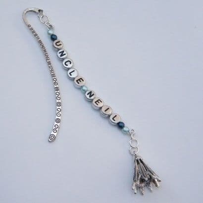 Badminton Shuttlecock Personalised Bookmark