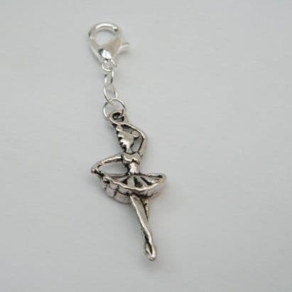 Ballet Dancer Clip On Charm