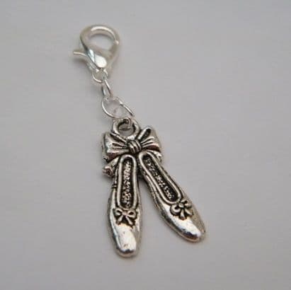 Ballet Shoes Clip On Charm