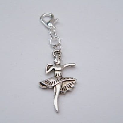 Ballroom Dancer Clip On Charm