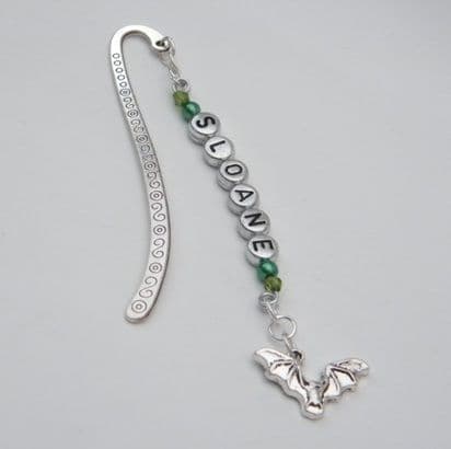Bat Personalised Bookmark