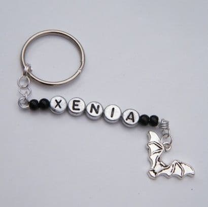 Bat Personalised Keyring