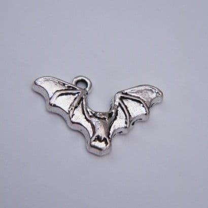 Bat Wine Glass Charm - Hoop Style