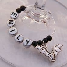 Bat Wine Glass Charms