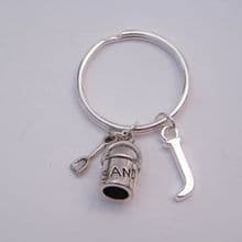 Beach Bucket & Spade Keyrings