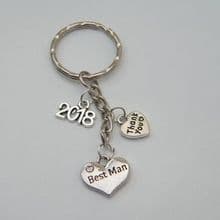 Best Man Keyrings