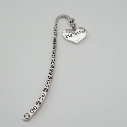 Big Sister Bookmark - Charm Style