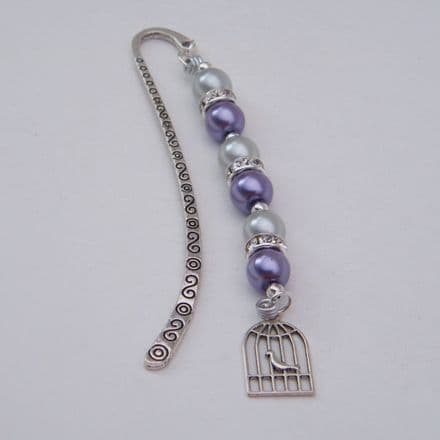 Bird Cage Bookmark - Elegance Style