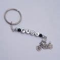 Bird Cage Personalised Keyring