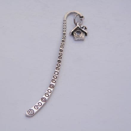 Bird House Bookmark - Charm Style