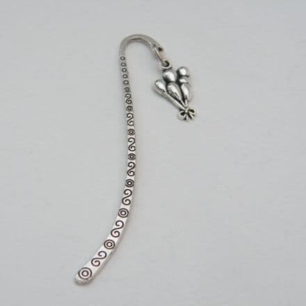 Birthday Balloons Bookmark - Charm Style