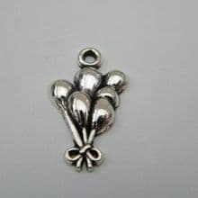 Birthday Balloons Wine Glass Charms