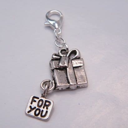 Birthday Gift For You Clip On Charm