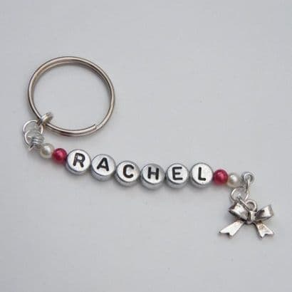 Bow Personalised Keyring