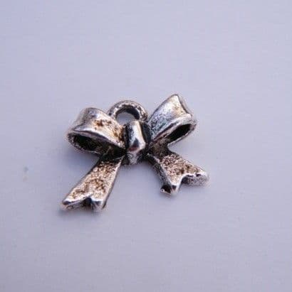 Bow Personalised Wine Glass Charm - Full Sparkle Style