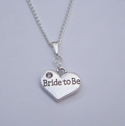 Bride To Be Necklace - Charm Style