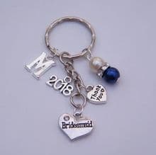 Bridesmaid Keyrings
