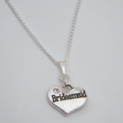 Bridesmaid Necklace - Charm Style