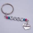 Bridesmaid Personalised Keyring