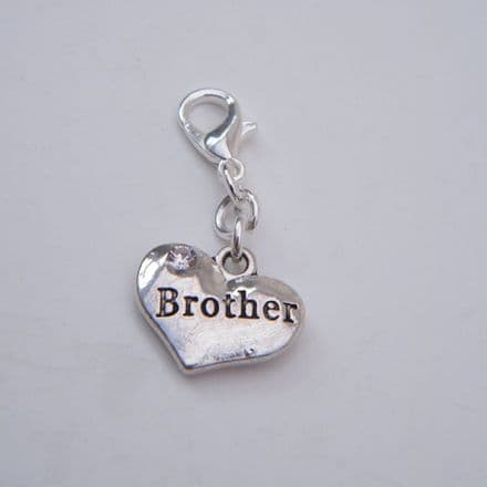 Brother Clip On Charm