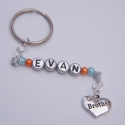 Brother Personalised Keyring