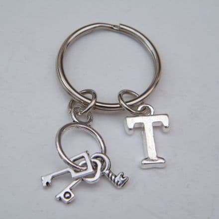 Bunch Of Keys Keyring - Initial Charm Style