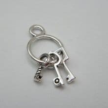 Bunch Of Keys Wine Glass Charms