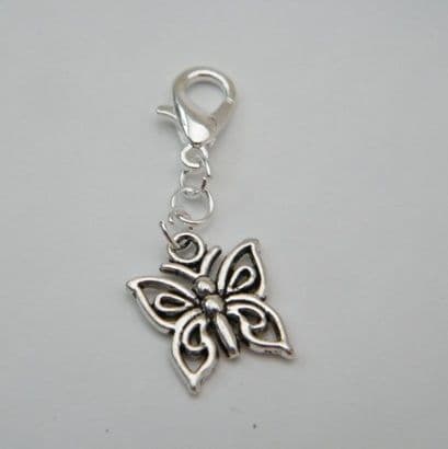 Butterfly Clip On Charm