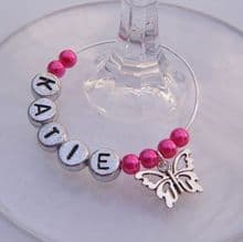 Butterfly Wine Glass Charms