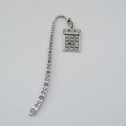 Calculator Bookmark - Charm Style