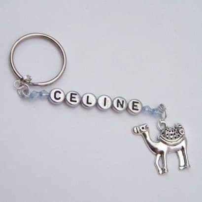 Camel Personalised Keyring