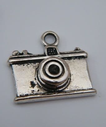 Camera Keyring - Initial Multi Charm Style