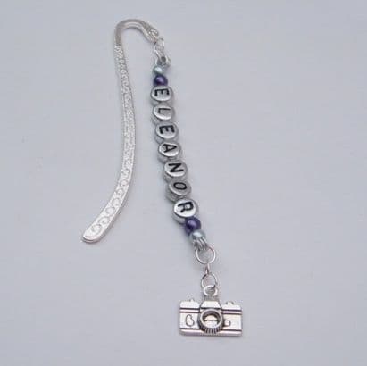 Camera Personalised Bookmark