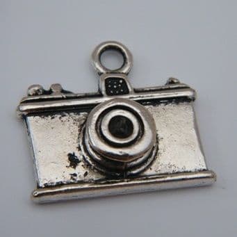 Camera Personalised Bookmark - Double Charm Style