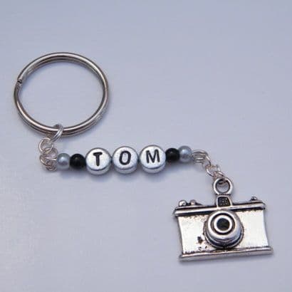 Camera Personalised Keyring