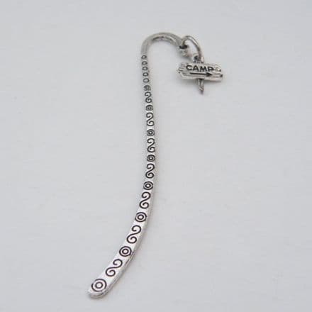Camping Sign Bookmark - Charm Style