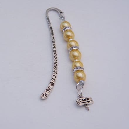 Camping Sign Bookmark - Elegance Style