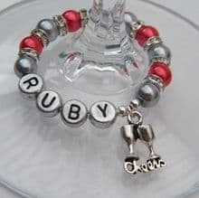 Cheers Wine Glass Charms