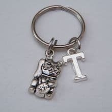 Chinese Lucky Cat Keyrings