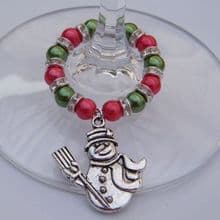 Christmas Wine Glass Charms