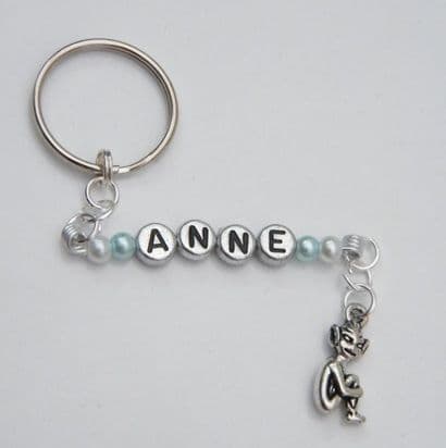 Cornish Pixie Personalised Keyring