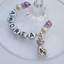Cornish Pixie Wine Glass Charms